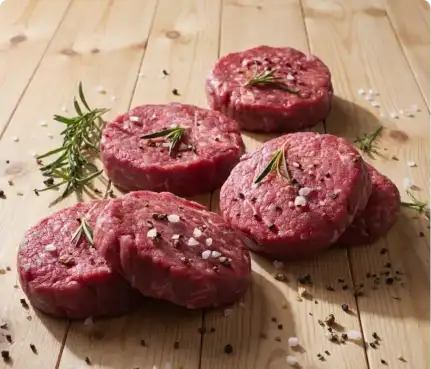 Portion-controlled meat products