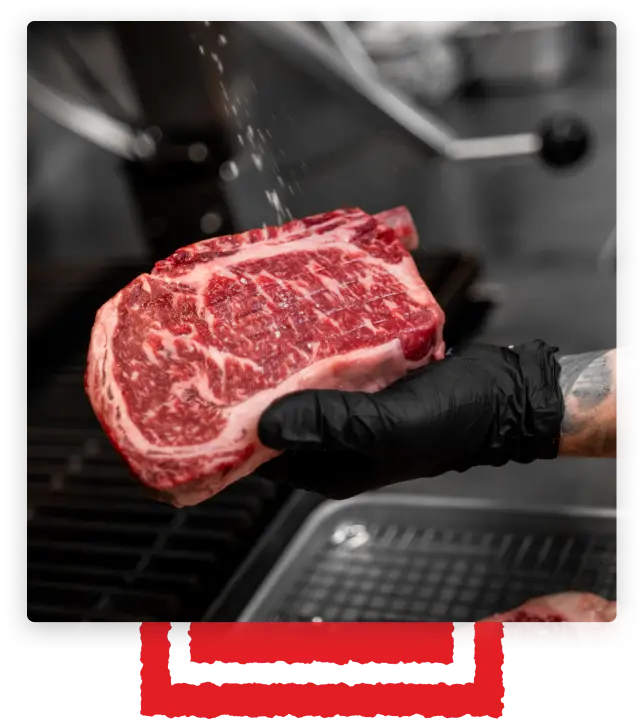 Precision-cut beef in USDA-inspected facility