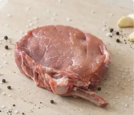 Cortes de cordero y ternera