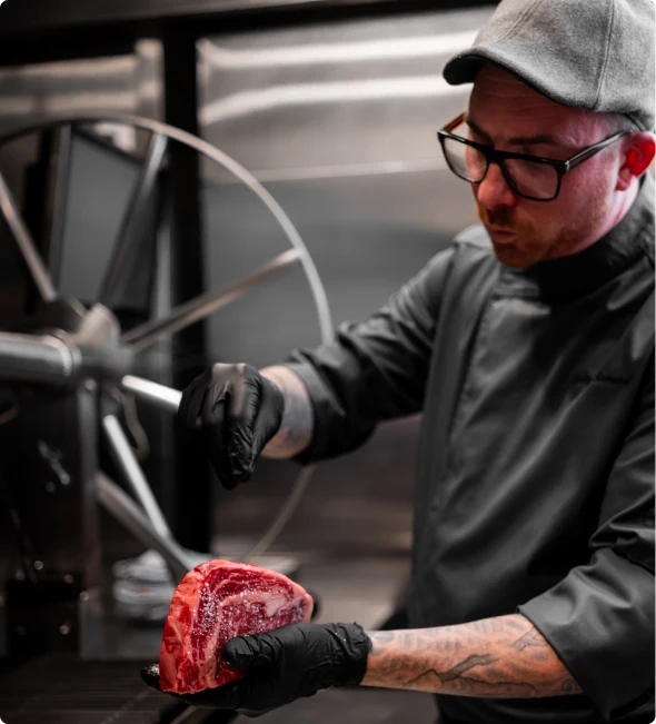 Procesos profesionales de manipulación de carne